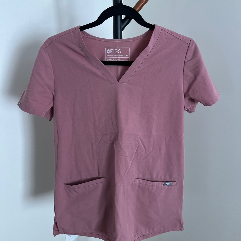 Figs Women's Chalk Pink Scrub Set (Casma and Kade) XS